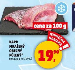 KAPR MRAŽENÝ OBECNÝ PŮLENÝ