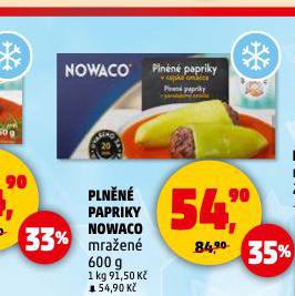 PLNĚNÉ PAPRIKY NOWACO