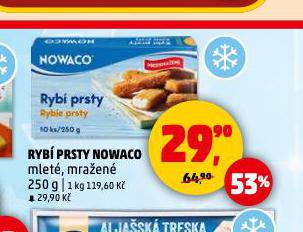 NOWACO RYBÍ PRSTY