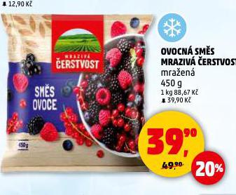 OVOCNÁ SMĚS MRAZIVÁ ČERSTVOST
