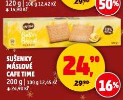 MÁSLOVÉ SUŠENKY CAFÉ TIME