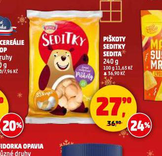 PIŠKOTY SEDITKY SEDITA