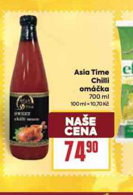 ASIA TIME CHILLI OMÁČKA