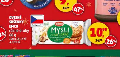 OVESNÉ SUŠENKY EMCO