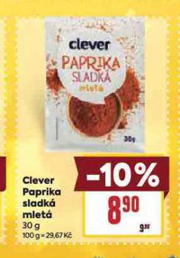 CLEVER PAPRIKA SLADKÁ MLETÁ