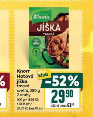 KNORR HOTOVÁ JÍŠKA
