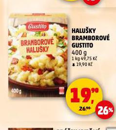 HALUŠKY BRAMBOROVÉ GUSTITO