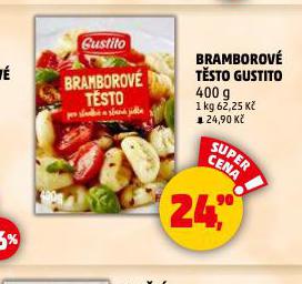 BRAMBOROVÉ TĚSTO GUSTITO
