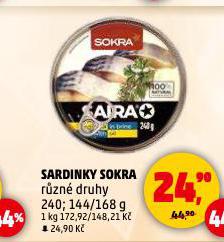 SARDINKY SOKRA