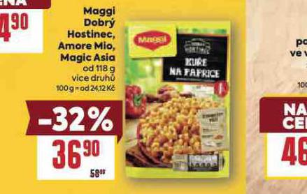 MAGGI DOBRÝ HOSTINEC / AMORE MIO / MAGIC ASIA
