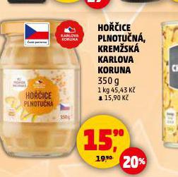 HOŘČICE PLNOTUČNÁ