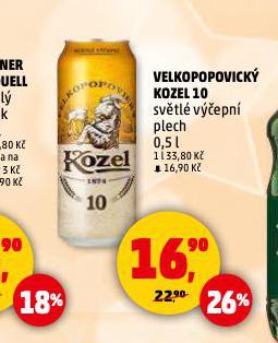 PIVO VELKOPOPOVICKÝ KOZEL