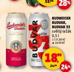 PIVO BUDWEISER BUDVAR