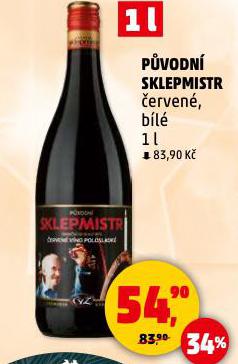 PŮVODNÍ SKLEPMISTR