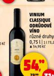 VINIUM CLASSIQUE ODR�DOV� V�NO
