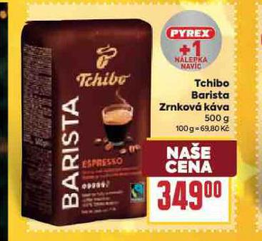 TCHIBO BARISTA ZRNKOVÁ KÁVA