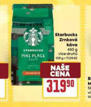 STARBUCKS ZRNKOVÁ KÁVA