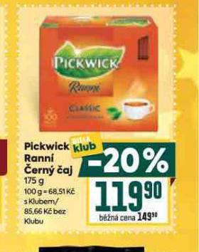 PICKWICK RANNÍ ČERNÝ ČAJ