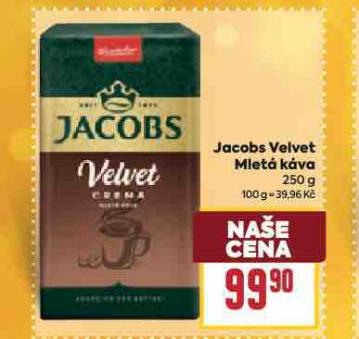 JACOBS VELVET MLETÁ KÁVA