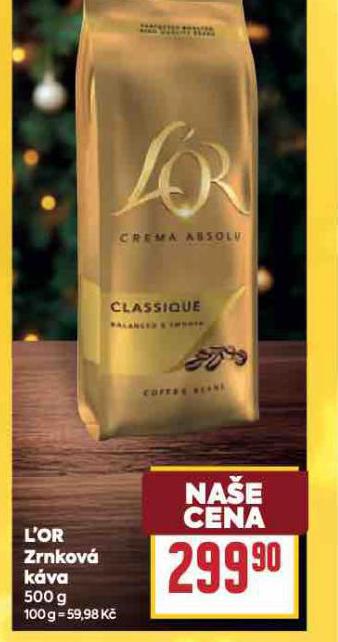 L´OR ZRNKOVÁ KÁVA