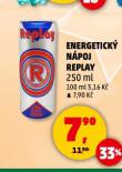 REPLAY ENERGETICKÝ NÁPOJ