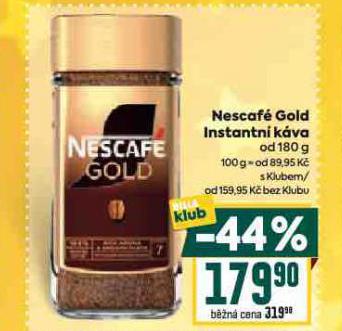 NESCAFÉ GOLD INSTANTNÍ KÁVA