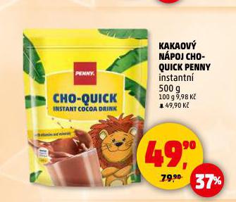 KAKAOVÝ NÁPOJ CHO-QUICK