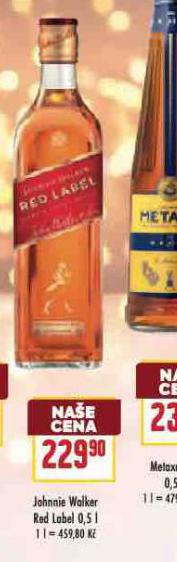 JOHNNIE WALKER RED LABEL