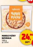 MANDLE PLÁTKY NATURALIA