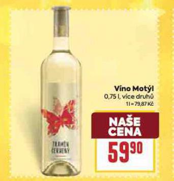 VÍNO MOTÝL