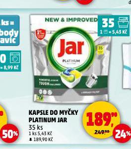 JAR KAPSLE DO MYČKY