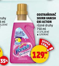 VANISH OXI ACTION ODSTRAŇOVAČ SKVRN