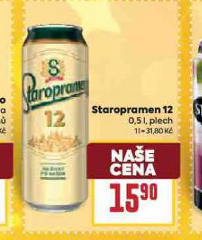 PIVO STAROPRAMEN 12