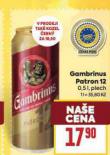 PIVO GAMBRINUS PATRON 12
