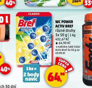 BREF ACTIVE WC POWER