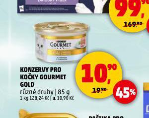 GOURMET GOLD KONZERVY PRO KOČKY