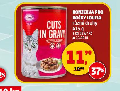 LOUISA KONZERVA PRO KOČKY
