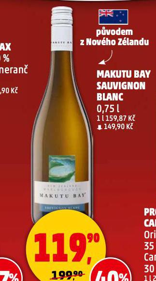 MAKUTU BAY SAUVIGNON BLANC