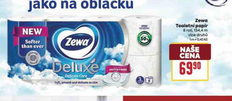 ZEWA DELUXE TOALETNÍ PAPÍR