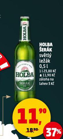 PIVO HOLBA ŠERÁK