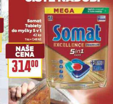 SOMAT TABLETY DO MYČKY
