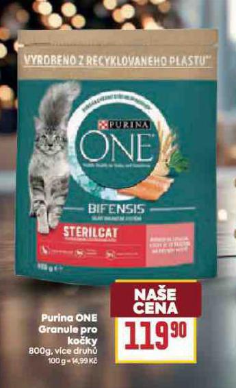 PURONA ONE GRANULE PRO KOČKY
