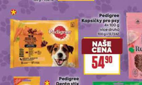 PEDIGREE KAPSIČKY PRO PSY