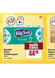 BIG SOFT CLEAN TOALETNÍ PAPÍR