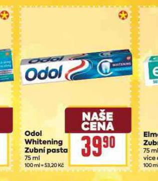 ODOL WHITENING ZUBNÍ PASTA