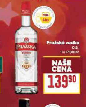PRAŽSKÁ VODKA