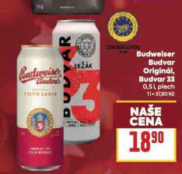 PIVO BUDVAR 33