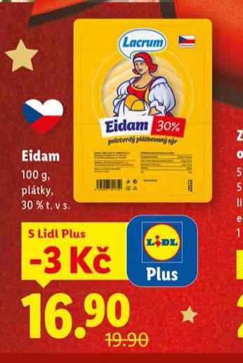 EIDAM PL�TKY 30%