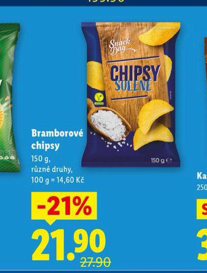 BRAMBOROV� CHIPSY
