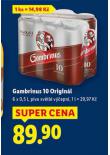 PIVO GAMBRINUS ORIGIN�L 10